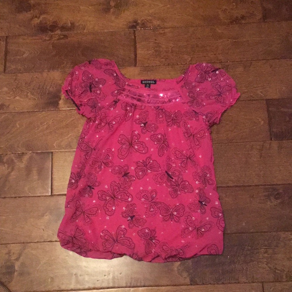 Pink blouse